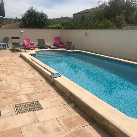 Villa Mamamia T4 avec piscine proche commerce au pied des Cévennes Laroque  Extérieur photo